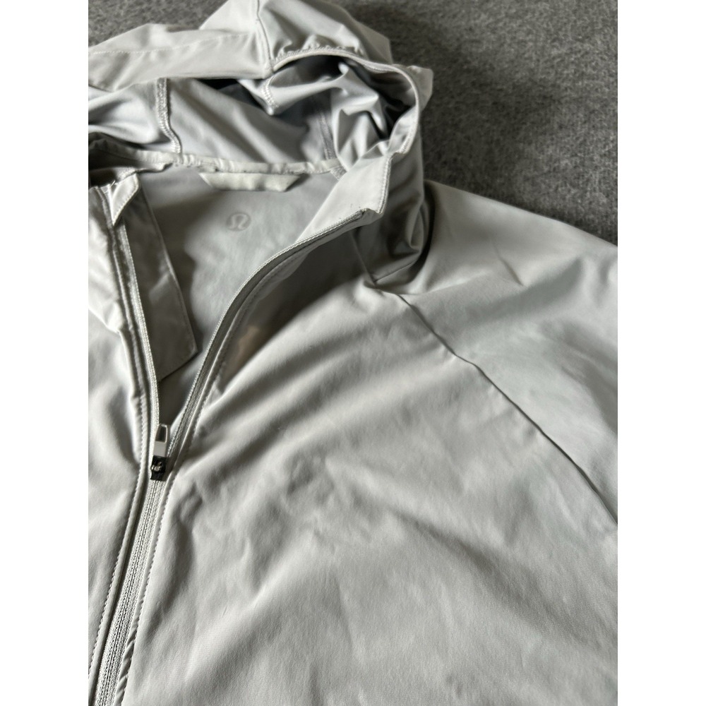 Lululemon City Sweat Zip Hoodie Mens XL Gray Active Athleisure Running Jacket